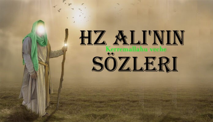 Hz Ali Sözleri